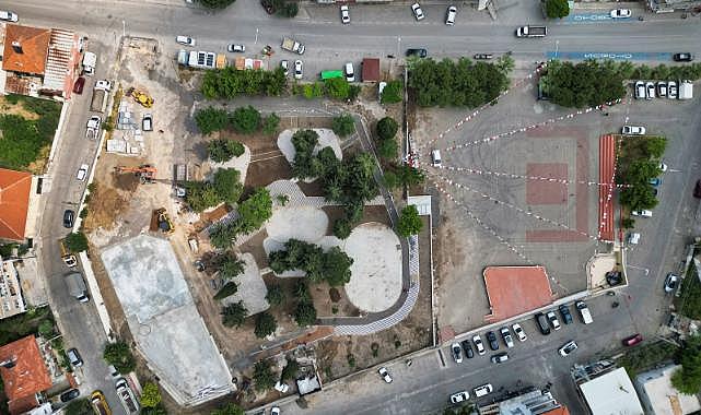 Gaziemir’in meydanları yenileniyor