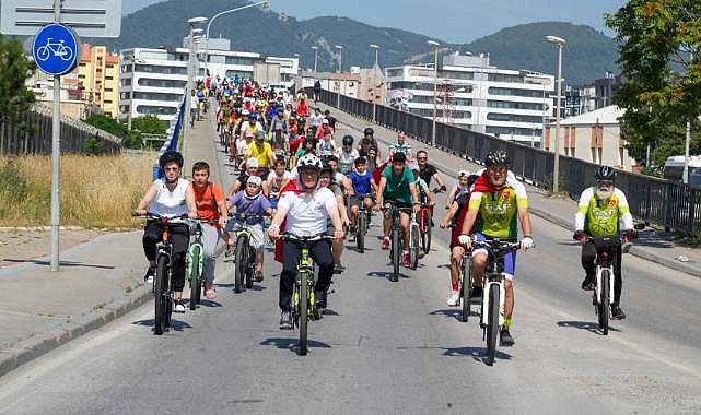 Gaziemirliler sağlık için pedal çevirdi