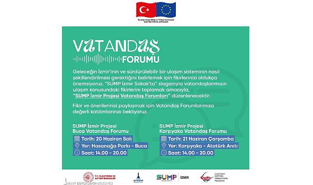 İzmir’in geleceği için “SUMP İzmir Sokak’ta”