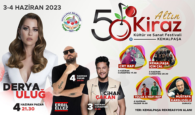 Kiraz Festivali Coşkusu Başlıyor