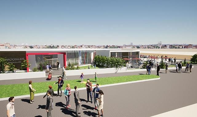 Narlıdere&#039;nin 4&#039;üncü Anaokulu Ilııca&#039;da Yükseliyor