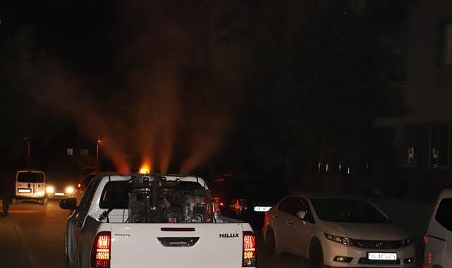 Ödemiş’te sivrisinek ve haşereyle etkin mücadele