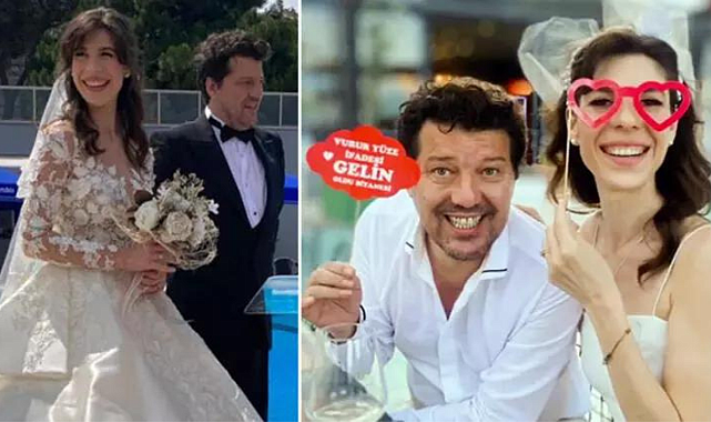 Oyuncu İlker Aksum ve Dilay Ekmekçioğlu evlendi