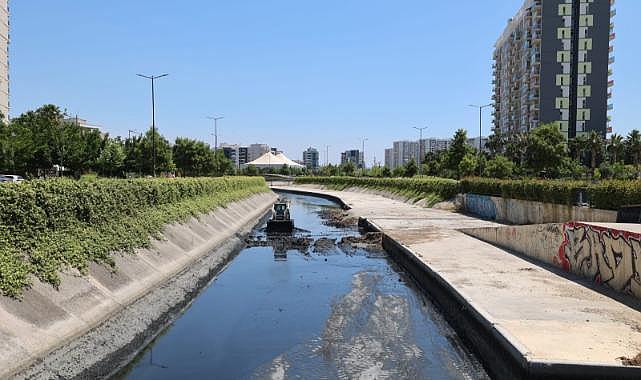 Peynircioğlu Deresi’nde temizlik çalışmaları tamamlandı