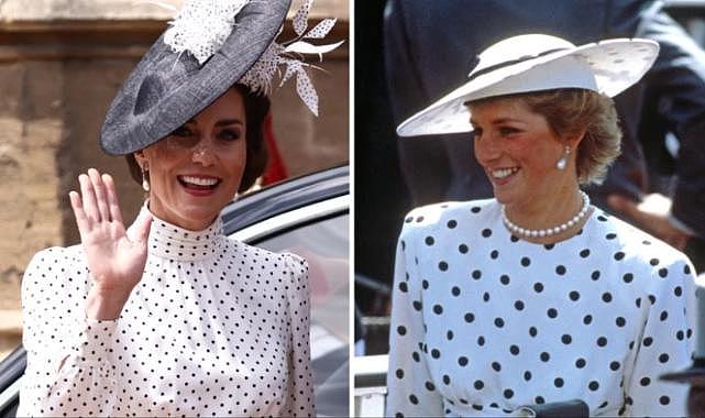 Prenses Kate Middleton Garter Nişanı&#039;nda Göz Kamaştırdı