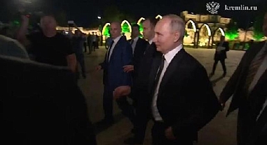 Putin, Dağıstan'da gövde gösterisi yaptı