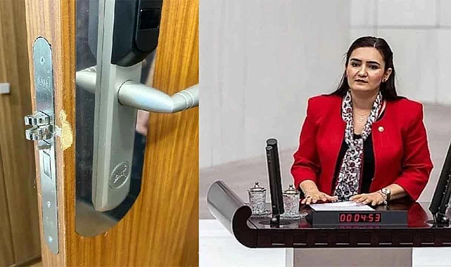 TBMM&#039;de şok olay! CHP&#039;li vekilin kapısı zorla açılmış!