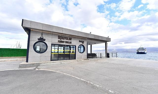 Üçkuyular İskelesi yeni yüzüyle hizmette