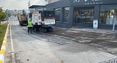 Urla’da Erdoğan Ker Caddesine neşter vuruldu