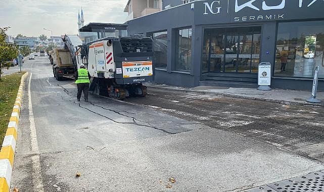 Urla’da Erdoğan Ker Caddesine neşter vuruldu