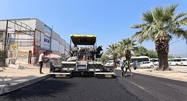 Urla’nın cadde ve sokaklarına 35 milyon TL’lik yatırım