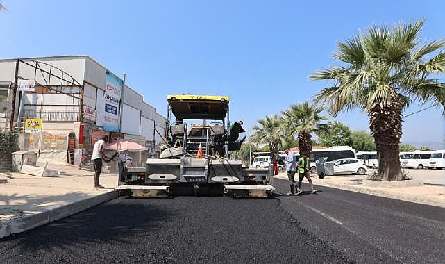 Urla’nın cadde ve sokaklarına 35 milyon TL’lik yatırım