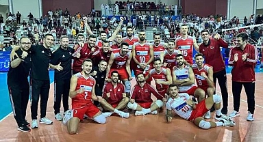 A Milli Erkek Voleybol Takımı şampiyon oldu.