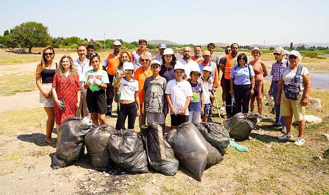 Antik kentte çevre temizliği