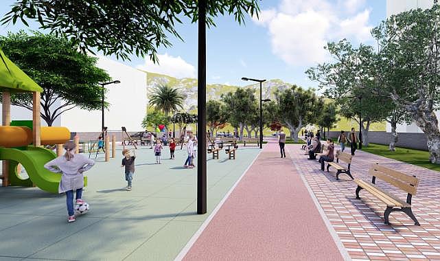 Ardıçlı Parkı yenileniyor