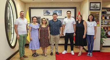 Başkan Kılıç Başarılı Öğrenciyi Makamında Ağırladı