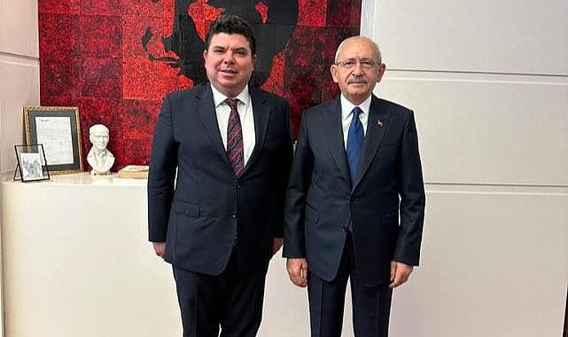 Başkan Kılıç ,Genel Başkan Kılıçdaroğlu&#039;nu Ziyaret Etti