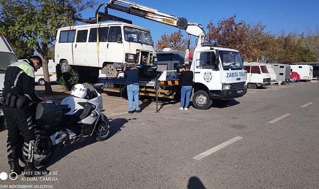 Büyükşehir’den 7 ilçede 524 karavanlık park alanı