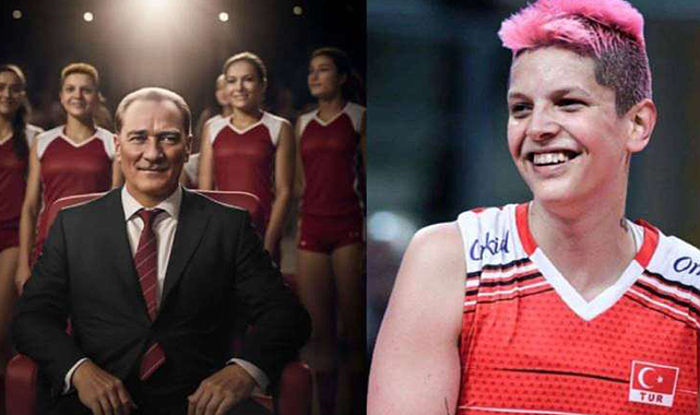 Ebrar Karakurt&#039;tan Atatürk&#039;ün altın kızları&#039; paylaşımı