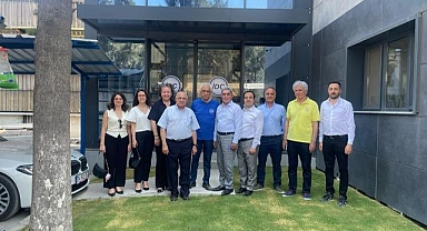 Ege Demir ve Demirdışı Metaller İhracatçıları Birliği Yönetim Kurulundan İzmir Demir Çelik Aliağa Tesisine ziyaret