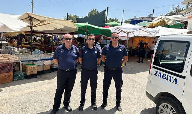 Gaziemir Belediyesi zabıtasından örnek davranış