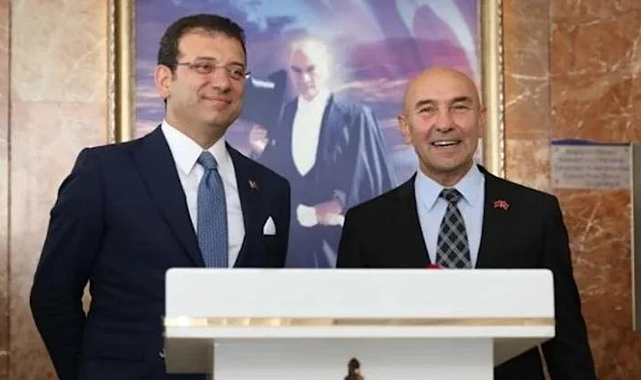 İmamoğlu ve Soyer&#039;in değişim toplantısı