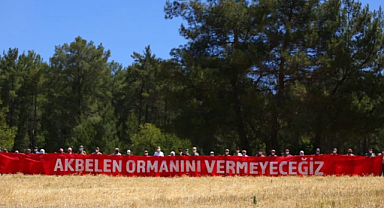 İzmir'den Akbelen'e dayanışma çağrısı: Köylüler yalnız değildir