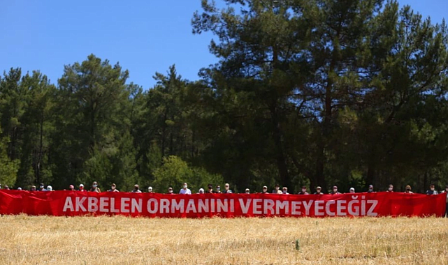 İzmir&#039;den Akbelen&#039;e dayanışma çağrısı: Köylüler yalnız değildir