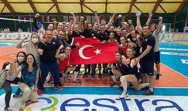 Kadınlar İşitme Engelliler ekibi, İtalya&#039;yı 3-0 mağlup ederek finale yükseldi