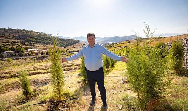 &quot;Karşıyaka Kent Ormanı&quot; geleceğe nefes olacak