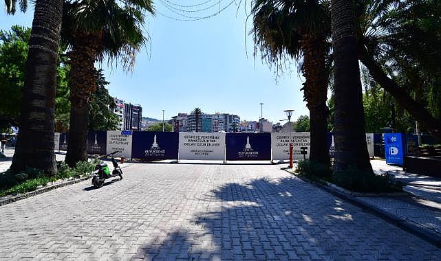 Kültürpark&#039;ın tarihi kapıları restore ediliyor