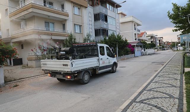 Menderes&#039;te Haşere ile Mücadele