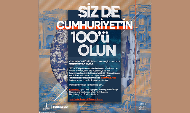 Siz de Cumhuriyet&#039;in 100&#039;ü olun