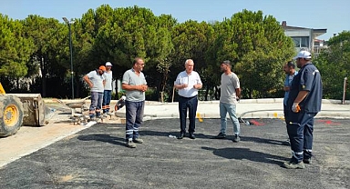 Yeşilyurt'ta geçici pazar alanı hazır!