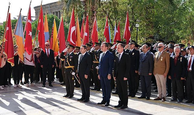 30 Ağustos Zafer Bayramı Töreni&#039;nde Bergama Belediye Başkanı Hakan Koştu açıklama yaptı