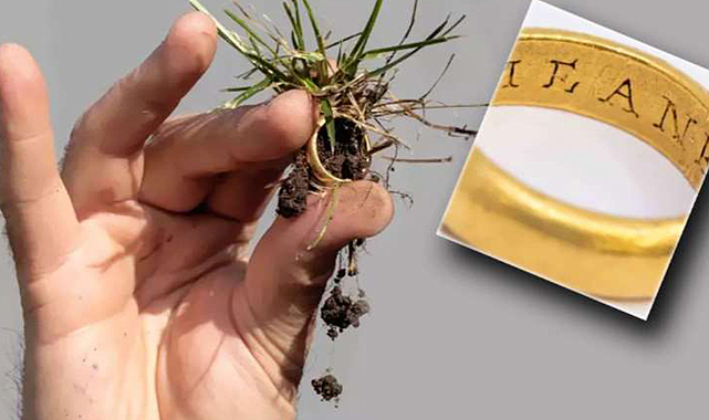 460 yıllık yüzükteki gizemli mesaj!