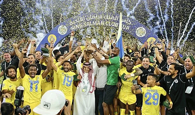 Al Nassr, Ronaldo&#039;nun golleriyle şampiyonluğa ulaştı