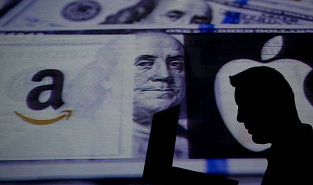 Apple&#039;ın geliri düştü, Amazon&#039;un geliri yükseldi