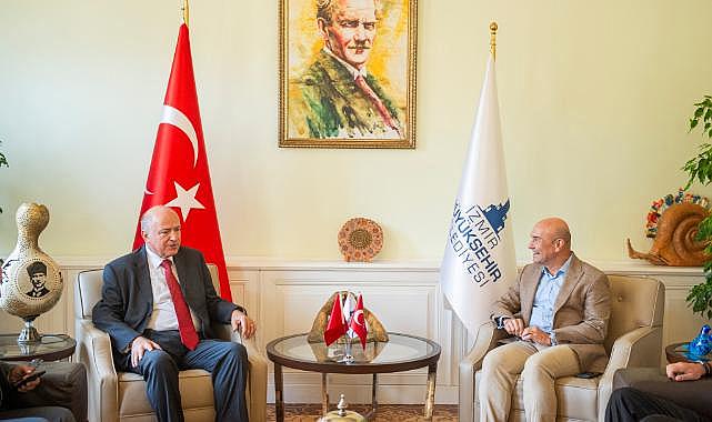 Arnavutluk Büyükelçisi Kastriot Robo Soyer&#039;i ziyaret etti