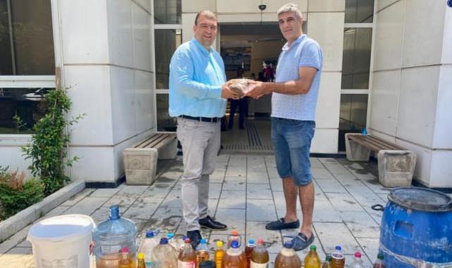 Atık yağlar toplandı, milyarlarca litre su kirlenmekten kurtarıldı