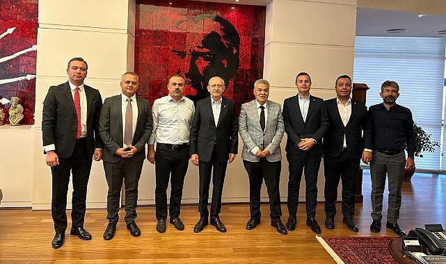 Başkan Tekin&#039;den Kılıçdaroğlu&#039;na ziyaret