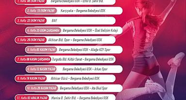 Bergama Belediyesi Voleybol Takımı Maç Takvimi