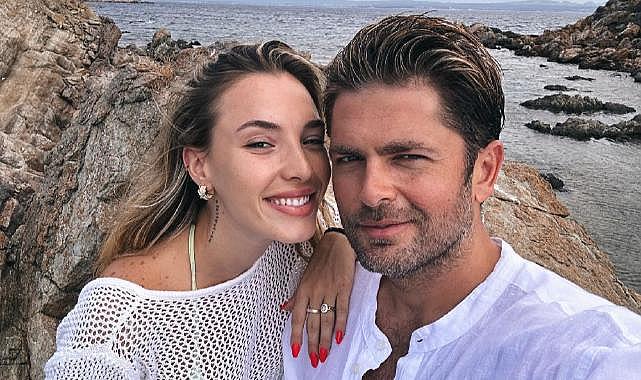 Bozcaada&#039;da tatil yapan çift evlilik planları yapıyor