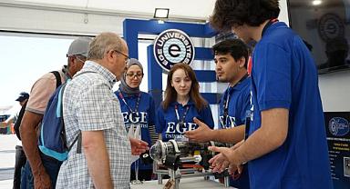 Ege Üniversitesi standı Teknofest Ankara’da yoğun ilgi görüyor