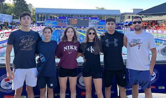 Egeli genç yüzücülerin hedefleri büyük