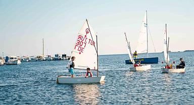 Geleceğin yelkencileri Seferihisar’da yetişiyor