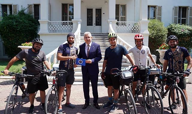 Gençlerin, “30 Ağustos Zafer Turu” Ege Üniversitesinde tamamlandı