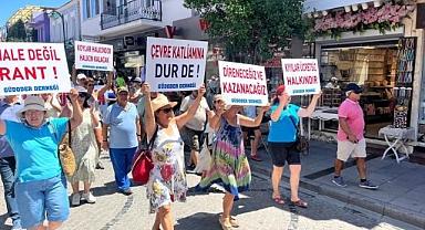 Havlu hareketi Çeşme'de!