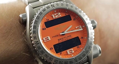 Hayat kurtaran Breitling Emergency kol saati