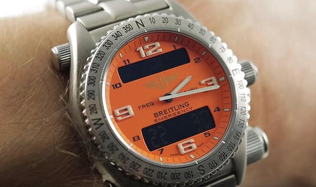 Hayat kurtaran Breitling Emergency kol saati